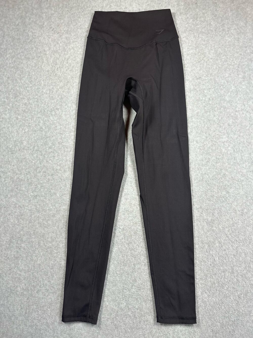 Gymshark Compression Leggings Women's X-Small Gray Stretch High Waisted Pull-On